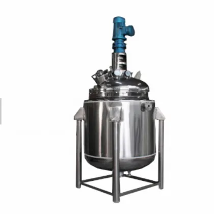 Thermal Oil Heated Chemical Reactor Tank With Motor
