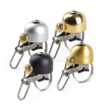 Classical Stainless Steel Cycling Bell with Crisp Sound
