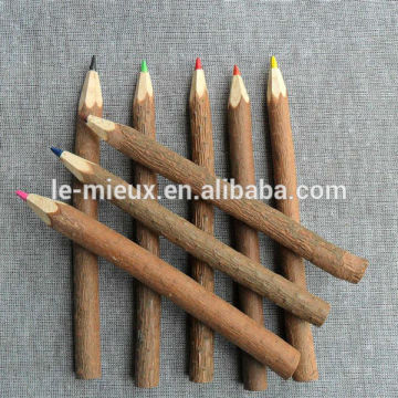 Colorful 17cm Original Nature Wood Pencils