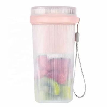 2023 USB Rechargeable Portable Orange Juicer Machine - 300ml Mini Blender for Smoothies and Shakes