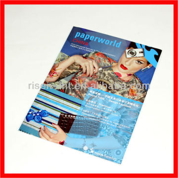 High end magazine printing