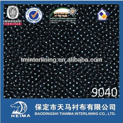 polyester nonwoven fusible interlining fabric from baoding