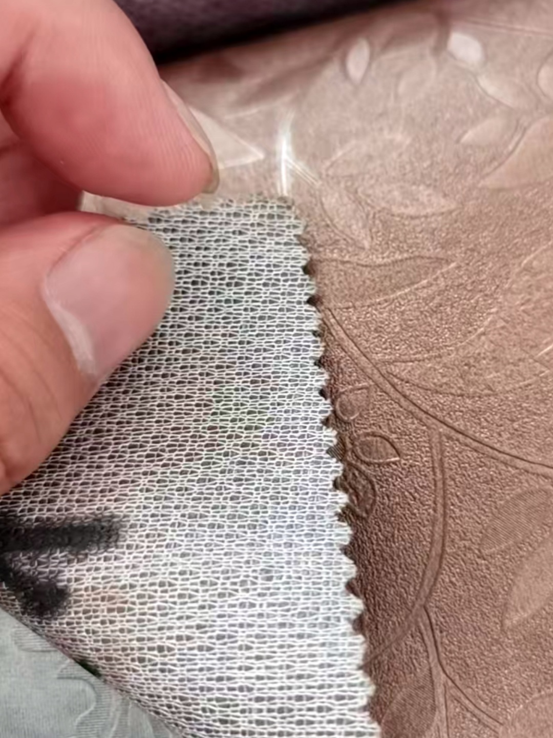 Eco - couro impermeável amigável do PVC