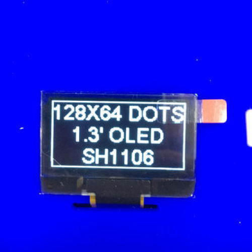 OLED 1,30 polegada 128x64 para purificador de ar