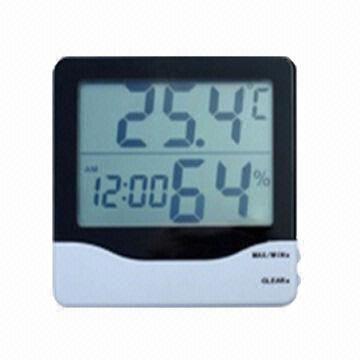 Indoor Thermometer and Hygrometer, -20 to +70°C Temperature