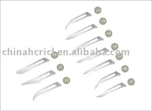 medical and hospital with FDA Certified stainless steel and carbon steel Surgical Blade