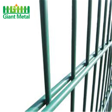 pvc coated welded double wire fence