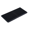 Thin sheet thermoforming plastic tray