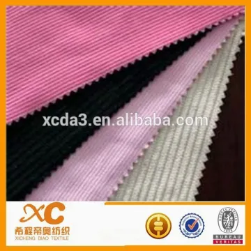 14w soft baby cotton/spandex corduroy fabric factory