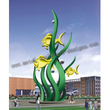 Large outdoor fountain sculpture for sale