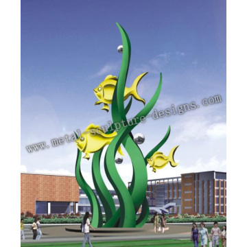 Large outdoor fountain sculpture for sale