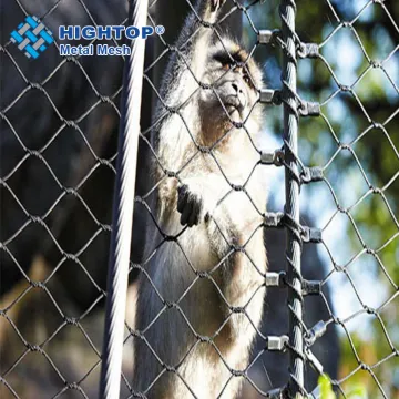 304 Stainless Steel Flexible Handwoven Wire Rope Zoo Mesh: Effective Solution for Animal Protection
