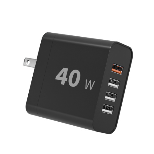 Bloc de chargeur mural 40W 4WPORT