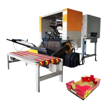 High Speed Die-cutting Automation: Cardboard Carton Creasing & Die-cutting Machine for Corrugated Cardboard Cutting