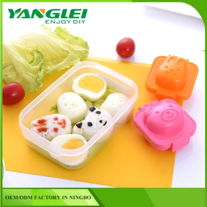 bear and rabbit egg mold