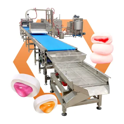 Automatic Marshmallow Extruder Machine for Industrial Marshmallow and Cotton Candy Production