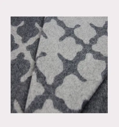 100% Wool Jacquard Shawl Long Big Shawl New