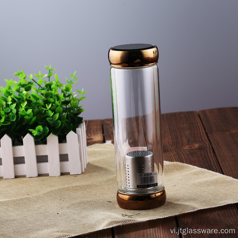 Sản phẩm mới Chai trà thủy tinh Tumbler