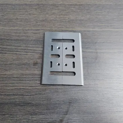 Tungsten carbide tipped electric planer knife