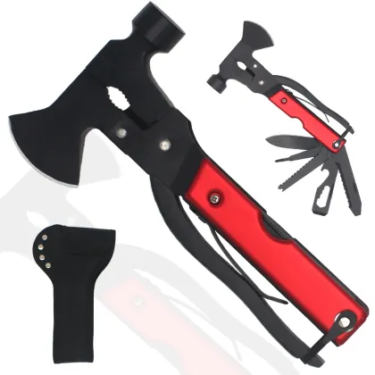 Multifunctional Survival Camping Hammer Axe Multitool