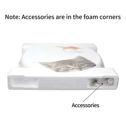 Fanmitrk MDF Toilet Seat soft close (cat)