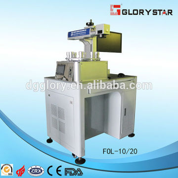 Lighting lamps and lanterns fiber laser marking machine with automatic system 10W