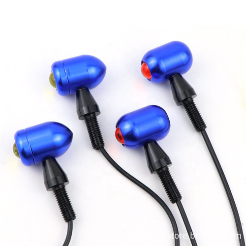 Waterproof Mini Bullet Style LED Turn Signal Lights: Essential Motorcycle Blinker Accessories