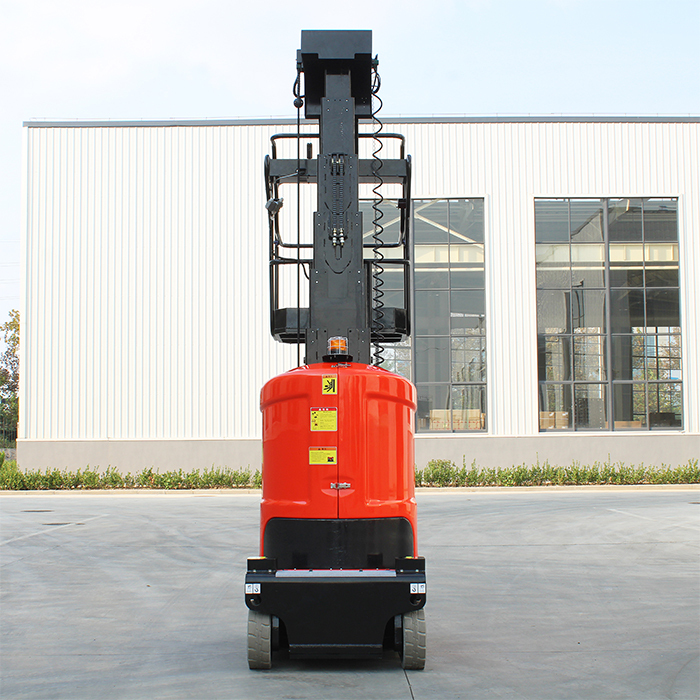 Small Articulated Fly Jib with 3m Electric Telescopic Boom Mast Lift (9.2m/11.2m/10m)