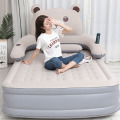 Cama de colchón de aire suave con backrest bear cama