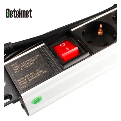 OEM GER Connector 415V 32A-100A DC MCCB Tripp Lite IEC C19 Surge Protection Ethernet PDU Rack 42U