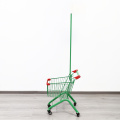 Supermercado de metal infantil mini carrito de compras