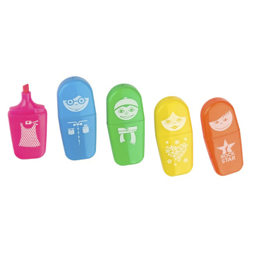 Wholesale Bright Color Fluorescent Highlighter Pens