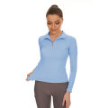 Benutzerdefinierte Reitreiter Ladies Loog Sleeve Riding Tops Clothings