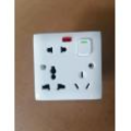 household electrical wall light switch socket 1gang 8pin