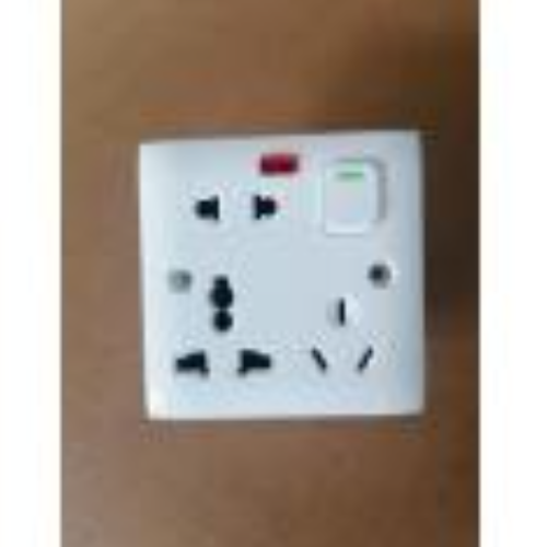 Zócalo del interruptor de la luz eléctrica del hogar 1Gang 8Pin