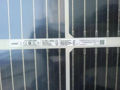 Longi Tier 1 Half Cell 550W Solar Panels for Residential Energy Projects