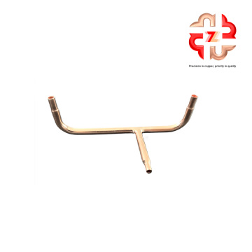 Special Shaped Three Way Copper Pipe Solutions