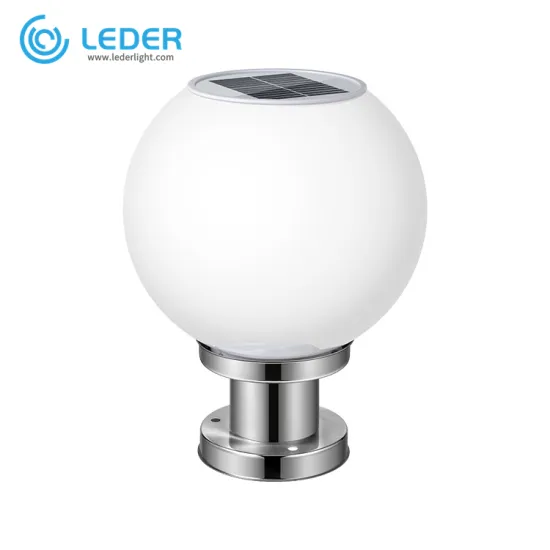 LEDER White Outdoor Wall Sconces