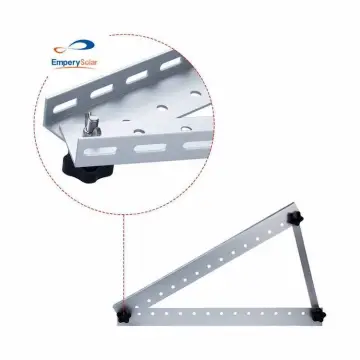 Adjustable Triangle Brackets for Solar Panel Roof Mounting Systems