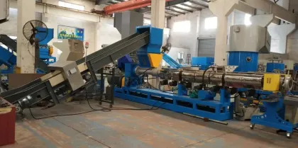 Engineering plastic granulation production line