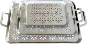 Nonstick Kitchenware /BBQ Grill Tools of Stainless Steel Grill Pan