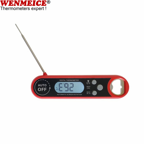 Automatisches Drehen des Bildschirms Digital Food Thermometer Folding