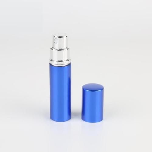 Aluminum portable perfume bottles cosmetics spray bottles