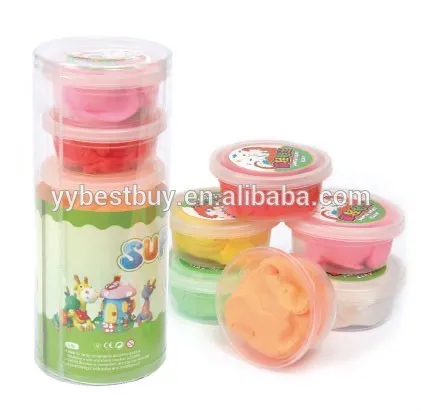 kids educational toy air dry soft modeling clay craft kit