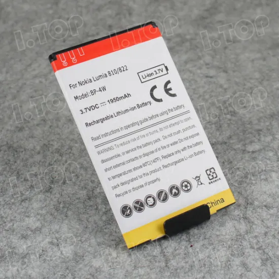 rechargeable cell phone battery for Nokia Lumia 810 822 BP-4W with 1950mAh ,China factory directly sale!