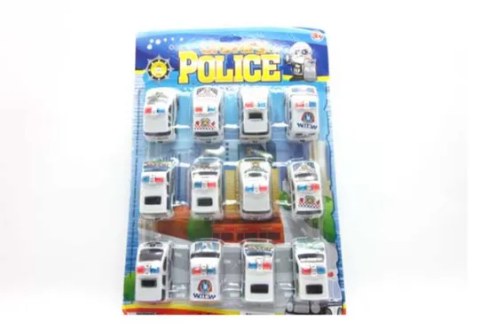 PULL BACK POLICE WAGON