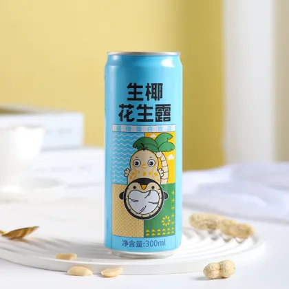 Raw Coconut Peanut Drink