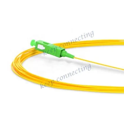 LSZH/PVC Ferrule SC APC/UPC Pigtail Patch Cord with Low Insertion Loss
