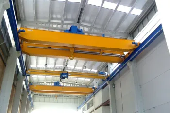 europe type double girder overhead crane 16 ton indoor use