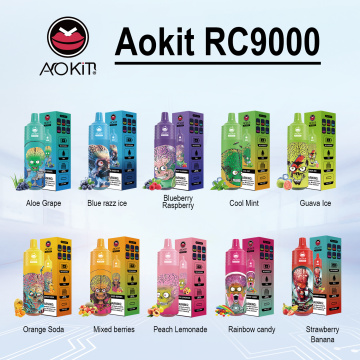 High quality vape Aokit RC 9000 Puffs